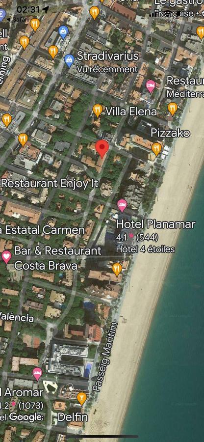 Casa ANNA - climatisé, 2 chambres, 50 m plage, terrasse 16m2, Wifi Platja d'Aro Exterior foto